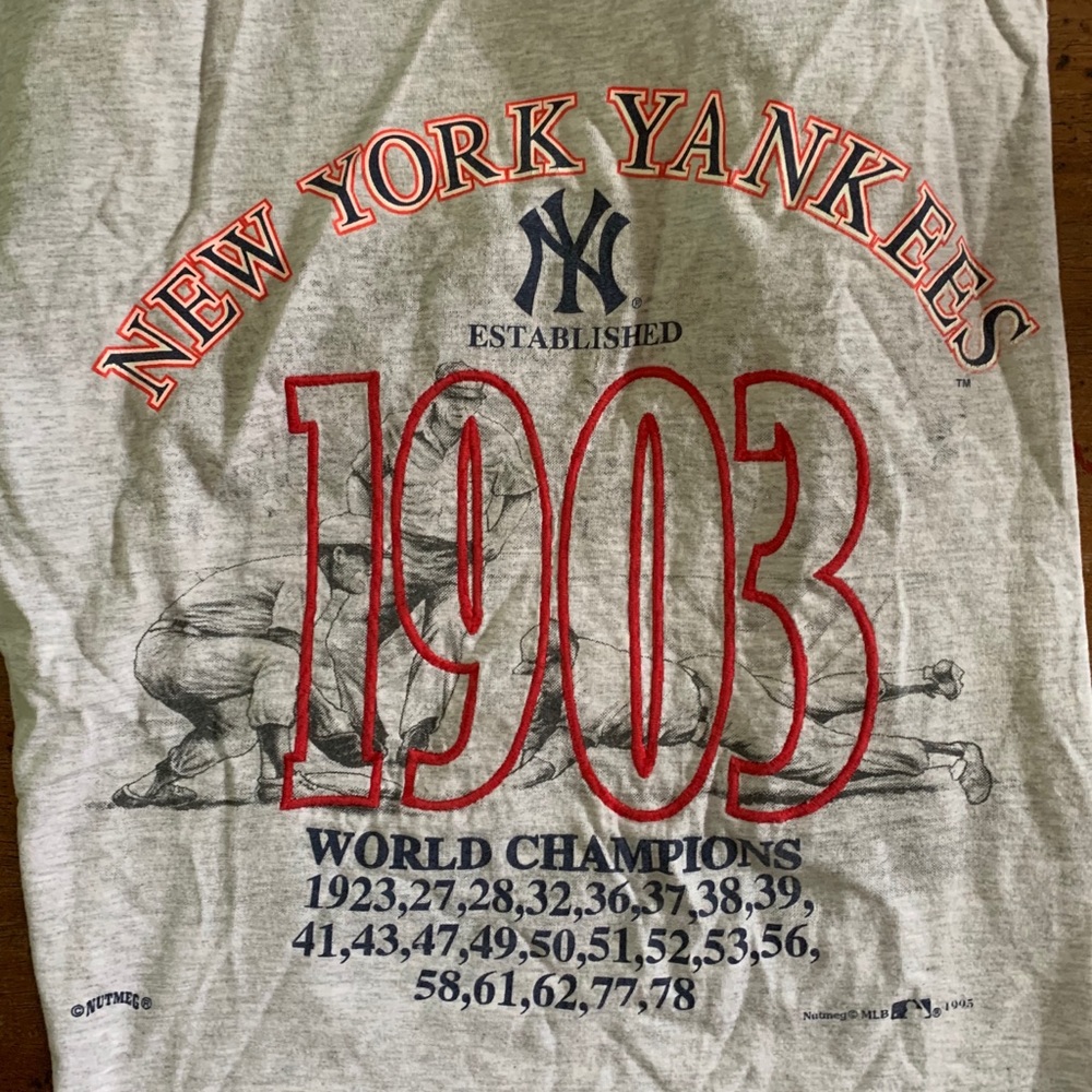 New York Yankees nutmeg MLB shirt